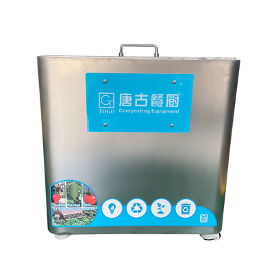 10KG/24HR de Convertor van de de Verwijderingsmachine van het keukenafval in Meststof Recyclingsmateriaal