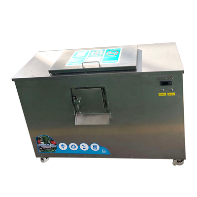 50KG de groene van het Afvaldecomposer van het Restenvoedsel Machine Ss304 voor Restaurant