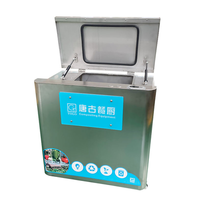 10KG/24HR de Convertor van de de Verwijderingsmachine van het keukenafval in Meststof Recyclingsmateriaal