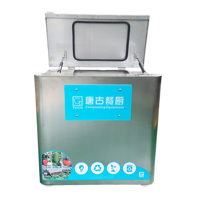 10KG/24HR de Convertor van de de Verwijderingsmachine van het keukenafval in Meststof Recyclingsmateriaal