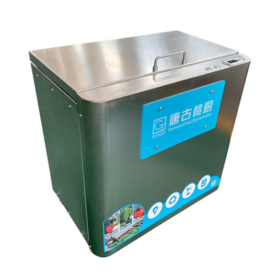 10KG/24HR de Convertor van de de Verwijderingsmachine van het keukenafval in Meststof Recyclingsmateriaal