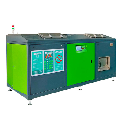 Van het de Keukenafval van 500KG/24H SUS304 de Elektrische Afvaldecomposer van Composter Machine van het Organische