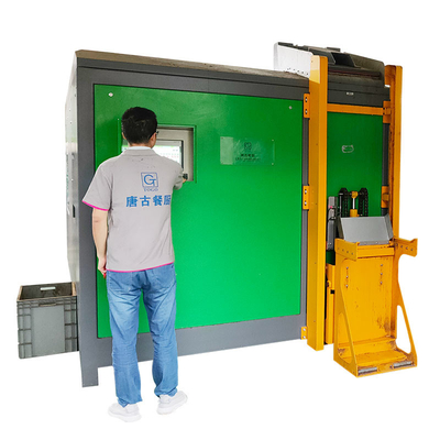 2000kg touch screen Commercieel het Bemesten Machine Organisch Afval aan Meststof