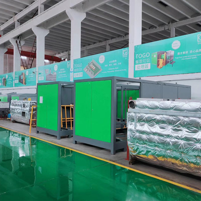 5000KG/Day PLC de Machine TOGO Organic Waste Management Equipment van de Compostmeststof