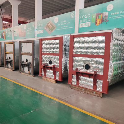 5000KG/Day PLC de Machine TOGO Organic Waste Management Equipment van de Compostmeststof