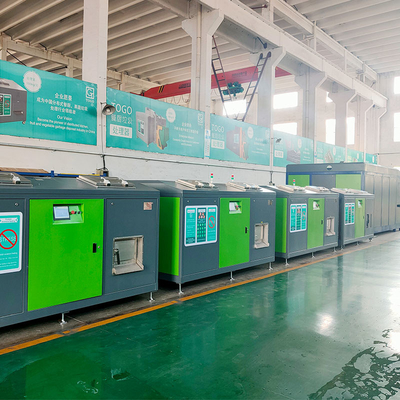 Automatisch Organisch Afval dat het Voedselafval van de Machinekeuken Recyclingsmachine 500KG/Day bemest