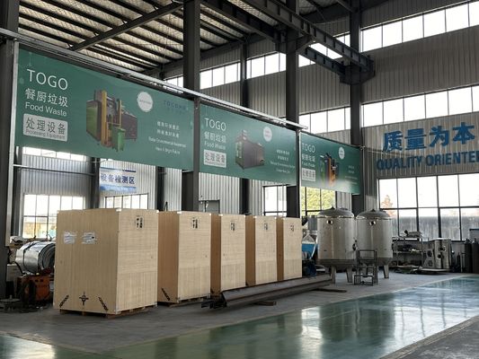 TOGO TG-CC-200 High-End Organic Waste Composting Machine with 200kg Daily Capacity and 90% Reduction Rate for Efficient Organic Fertilizer Production