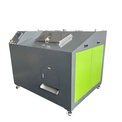 Commerciële volledig automatische PLC-controle voedsel afvalcompostmachine met 6,5 kW vermogen en SUS303+Q235B constructie
