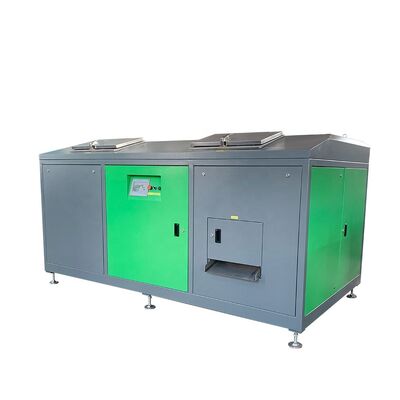 Volautomatische 304 Materiaal Voedselafval Composteer Machine met 500KG/D Capaciteit en SUS304+Q235B Constructie