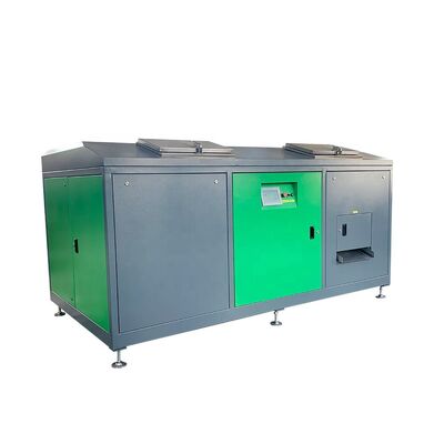 Volautomatische 304 Materiaal Voedselafval Composteer Machine met 500KG/D Capaciteit en SUS304+Q235B Constructie