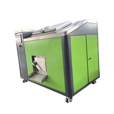 6kw vermogen 80kg/d capaciteit volledig automatisch PLC-besturing voedsel afval compostermachine voor organisch afval composter