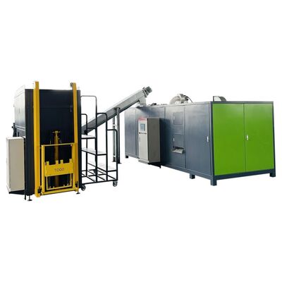 Makkelijk te bedienen Auto Feeding 3000KG dagelijkse capaciteit Organische afvalcomposter en voedsel afvalcomposter