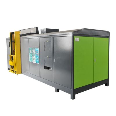 3000 kg/dag Automatische afvalverwijder met volledig automatische PLC-besturing en microbiële ontbinding voor de productie van organische meststoffen
