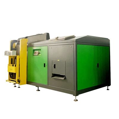 500 kg/d Commerciële composteermachine voor organisch afval met opheffende fermentatie en deodorisatie voor restaurants