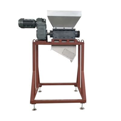 5.5KW Kracht Hoge productiviteit Continuous Feeding Food Waste Shredder voor keuken en compost
