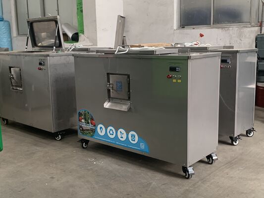 TOGO TG-CC-50 Roestvrij staal 304 organisch afvalcomposter met een capaciteit van 50 kg en 21-24 uur verwerking
