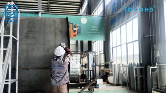 Volledig automatische PLC-besturing Commerciële composteermachine met een capaciteit van 300 kg/dag voor microbiële ontbinding van organisch afval
